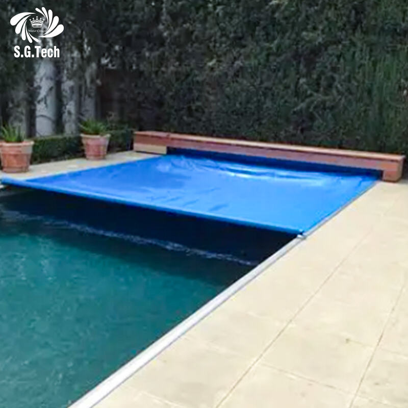 Picture of High Quality PVC Electric Waterproof Pool Cover System Water Crown ...